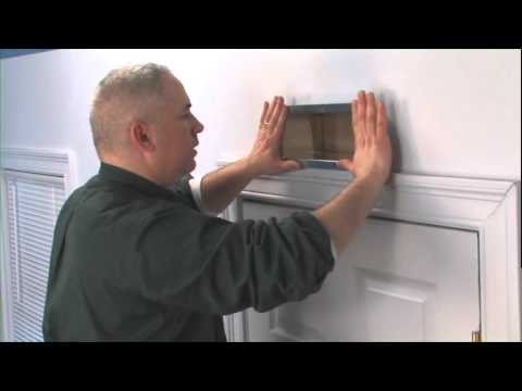 how to install an air vent in a wall