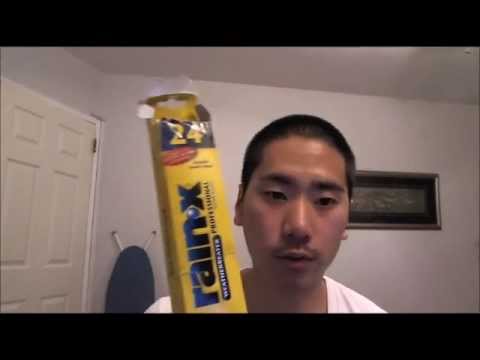 how to apply rain x windshield wipers