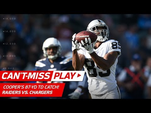 Video: Derek Carr Tosses a TD Bomb to Amari Cooper for 87 Yards! | Can't-Miss Play | NFL Wk 17 Highlights