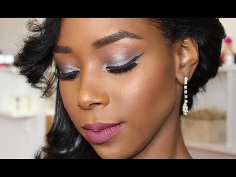 Maquillaje GRIS ELEGANTE | Maquillaje Para Piel OSCURA, MORENA, NEGRA | Mary Pulido