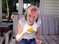 Eat a lemon including there peels