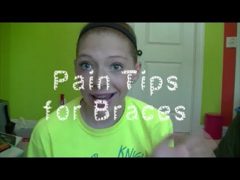 how to relieve gum pain from braces