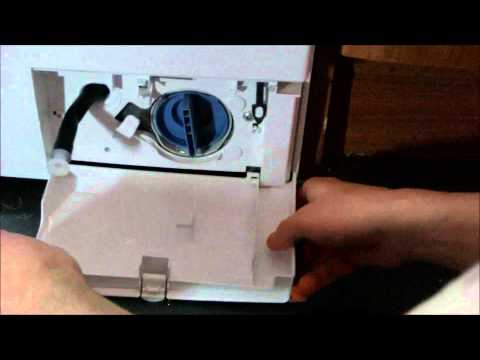 how to unclog filter on washing machine