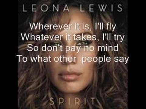 lilmooprincess1994 - Leona Lewis Whatever it Takes with lyrics Da da da da da... People say love Comes and goes, but They don't understand What they don't know Cause, what I feel...