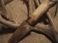 Stone knives and bone handles. Flintknapping Art
