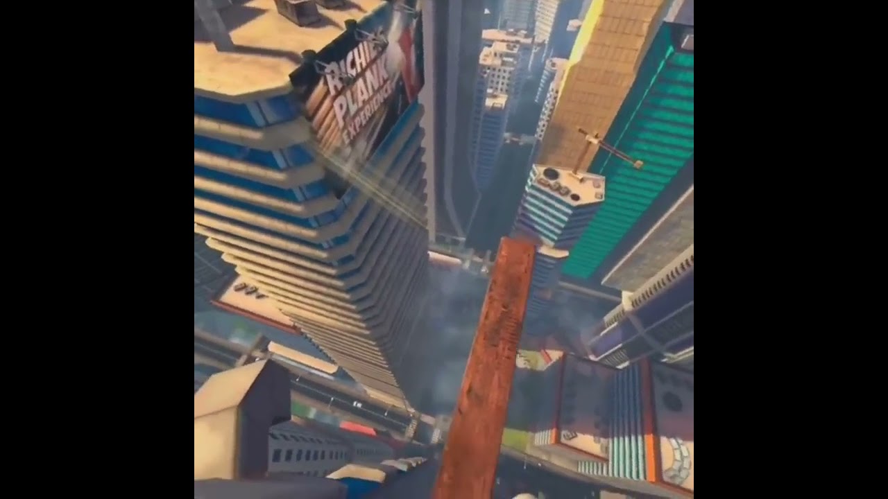 Прыжок с небоскреба в VR