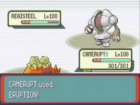 Pokemon Emerald - Battle vs Pyramid ...