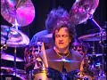 two of the best drummers share the stage for a great double drum solo!!!
-carmine is one of the pioneers of double bass drumming and has played among others with vanilla fudge, rod stewart, cactus and ozzy
-vinnie, unlike his brother, plays a single bass drum, and he played among others with john lennon, black sabbath, dio, heaven and hell, and big noize