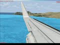 landing Zakinthos 737-800 transavia OC