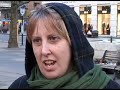 A British/Canadian nurse living on the streets in London