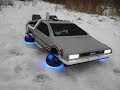 Flying Time Machine from the movie "Back to the Future"