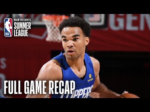 Video: CLIPPERS vs WIZARDS | Terance Mann Records Near Triple-Double | MGM Resorts NBA Summer League