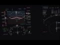 CRJ cockpit night landing ifr at ORF