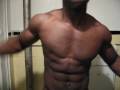 showing how hard abs are..please CLICK watch in HIGH quality under vid to see abs better)
