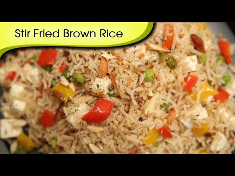 Stir Fried Brown Rice | Healthy Rice Recipe | Divine Taste With Anushruti