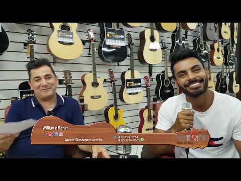 Com a história da música AMARGURADO de hoje no prosa e viola no túnel do tempo, WILLIAN E RENAN