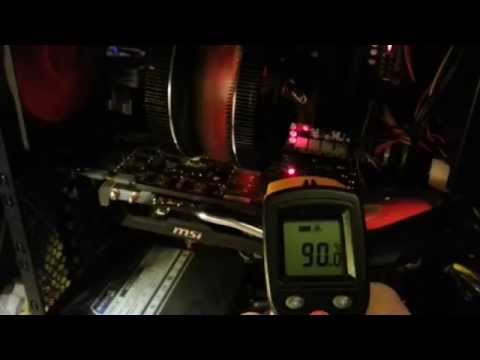 how to measure vrm temps