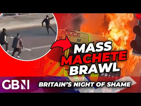 UK: “Diversity” brawl breaks out in Southend between machete-brandishing gang members  outside theme park