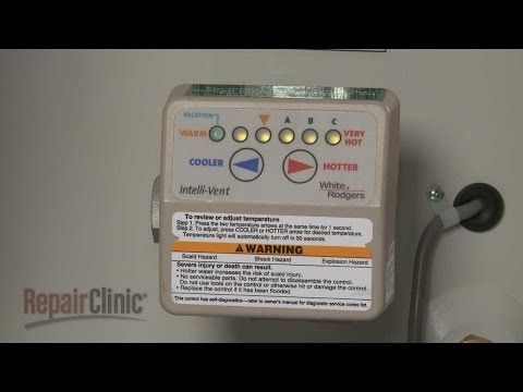 how to troubleshoot thermostat on water heater