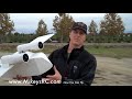 Scratch Built RC Jet Plane Boeing YC-14 CRASH