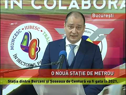 Staţia dintre Berceni şi Şoseaua de Centură va fi gata în 2012
