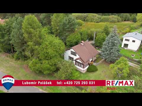 Video Prodej zděné chalupy k trvalému bydlení, Rosovice - Holšiny