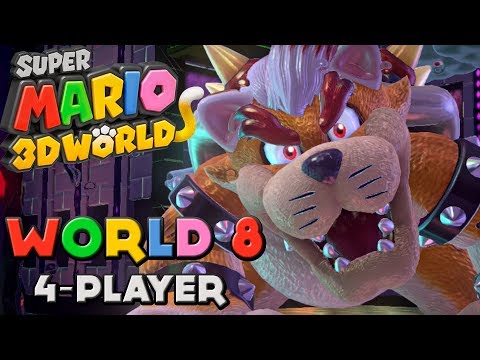 Super Mario 3D World - World 8 (4-Player)