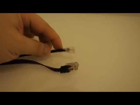 how to fit rj11 connector