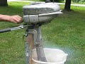 vintage evinrude 3.3hp sportwin 1939