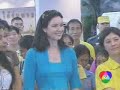 Natalie Glebova visits Police Academy in Bangkok