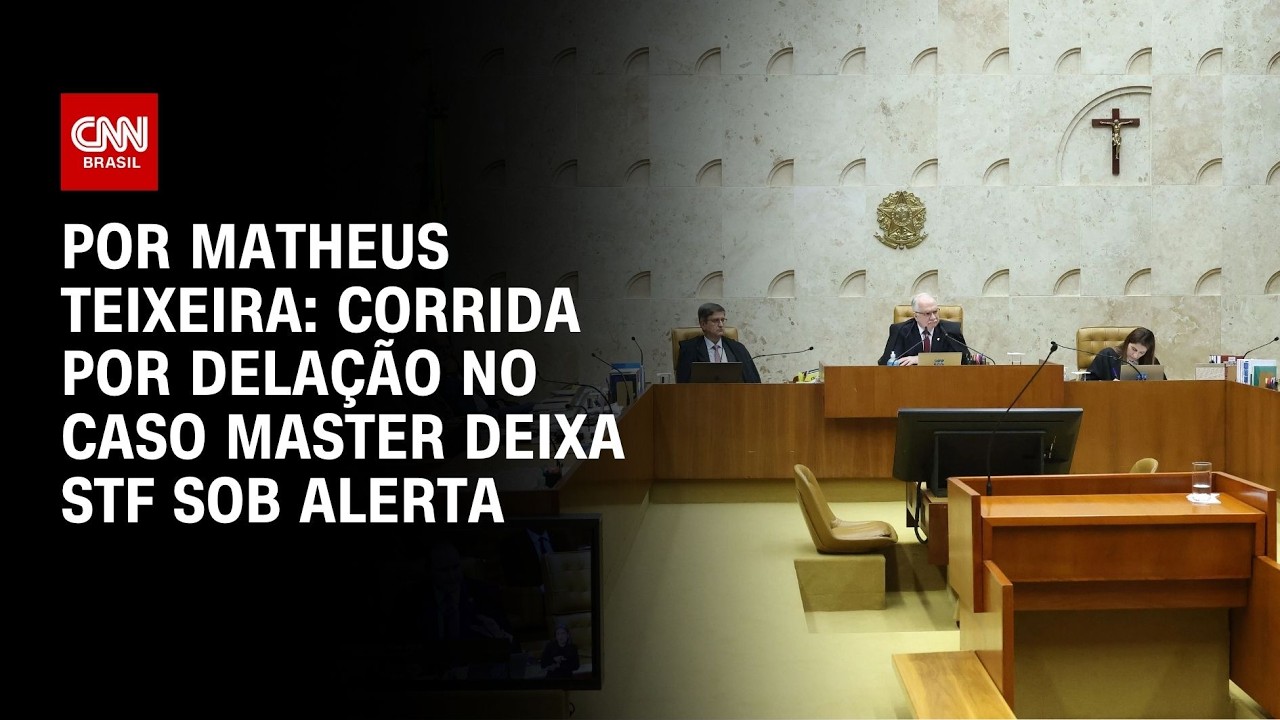 Corrida por delação no caso Master deixa STF sob alerta | CNN NOVO DIA