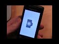 Xperia X1 facebook panel demo