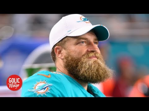 Video: Ryan Fitzpatrick named the Dolphins’ starting QB over Josh Rosen | Golic and Wingo