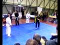 dimostrazione di tecniche karate iaido al ginnasium anguillara s.