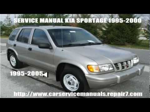 Kia Sportage Workshop Service Repair Manual 1995 1996 1997 1998 1999 2000