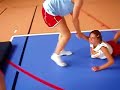 the tiny Polish girl is flying high
