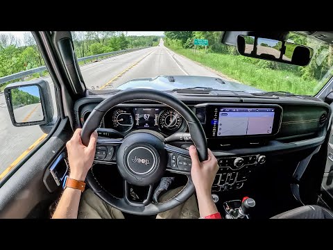 2024 Jeep Gladiator Mojave - POV Quick Drive (Binaural Audio)