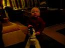 On the rocking horse