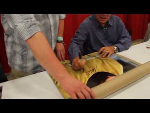 Shatner - I left my camera on video record as it hung around my neck while in line to get a very expensive autograph from the legend, William Shatner. We were explicit...