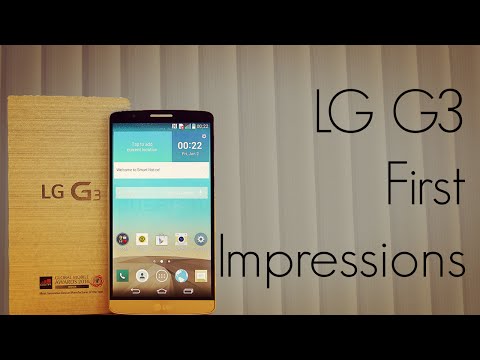 LG G3 First Impressions - #Day1 of 15 Day Challenge