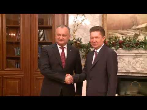 Președintele Moldovei a solicitat președintelui ”Gazprom” o reducere de 10-15% pentru gazul livrat Moldovei