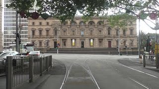 Melbourne tram cab ride.