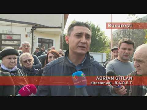 Protestul locuitorilor din cartierul Aviației, lăsați de R.A.D.E.T. fără apă caldă și căldură