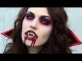 VAMPIRE Makeup Hair Costume (Halloween Transformation)
