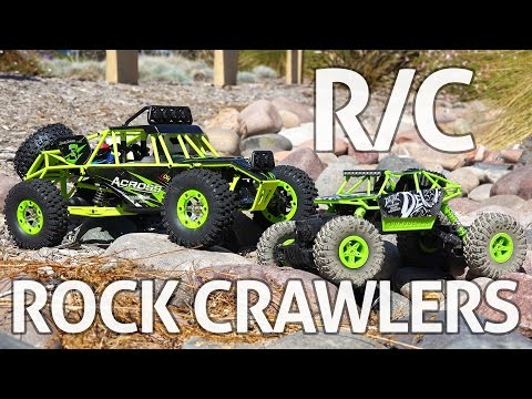 RC Rock Crawlers! WLtoys & JJRC - REVIEW