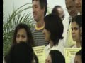 Irmãos no batismo recebendo certificado em Biene Irmãos no batismo recebendo certificado em Biene