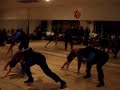 Yamulee salsa dancers performing at their  social in the BX