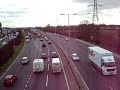 Cars travelling on the A406 North Circular Road in London