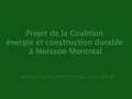 Dame nature et la Coalition énergie et construction durable