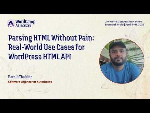 Parsing HTML Without Pain: Real-World Use Cases for WordPress HTML API ...